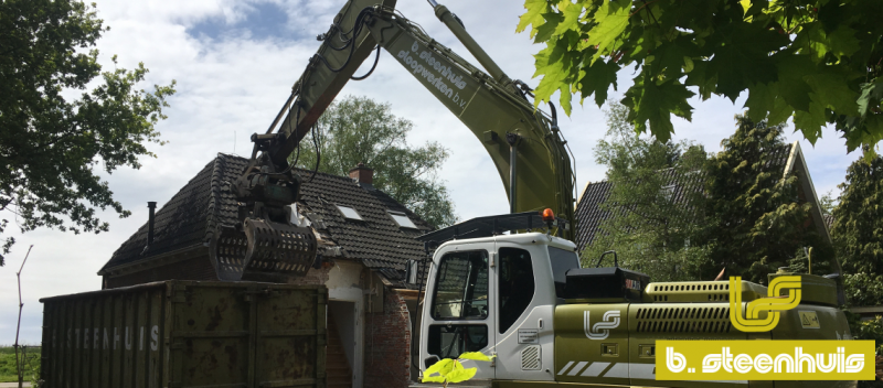 slopen van woning in Haren