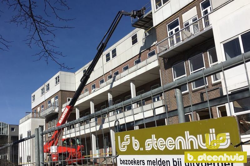 Grootschalig sloopproject Treslingahuis Groningen