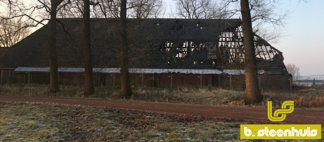 Sloop boerderijen na aardbevingsschade – Steenhuis Sloopwerken